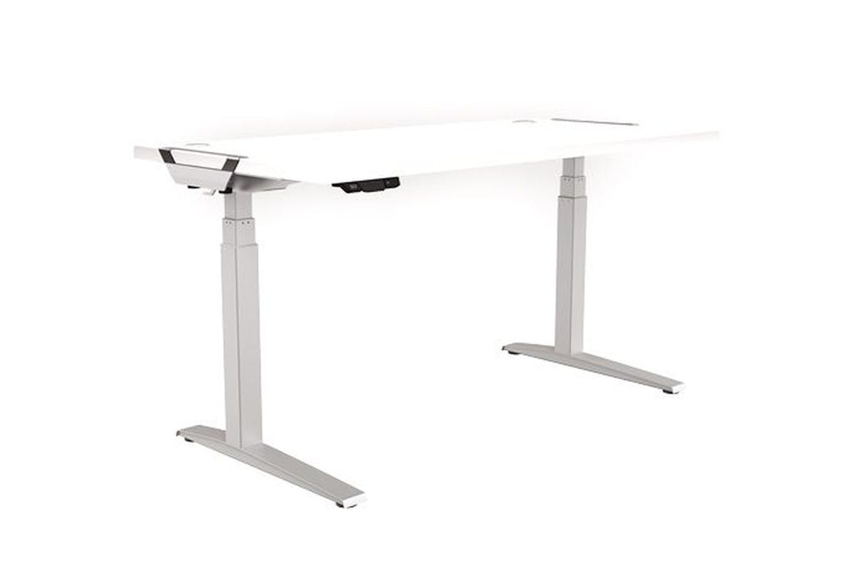 Levado Office Desk | Height Adjustable | 140 Cm | White