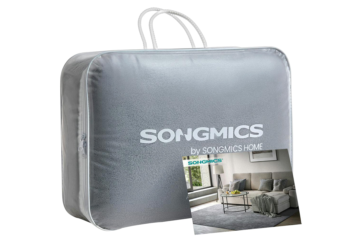 Songmics | Area Rug | Grey | 120 x 170 cm