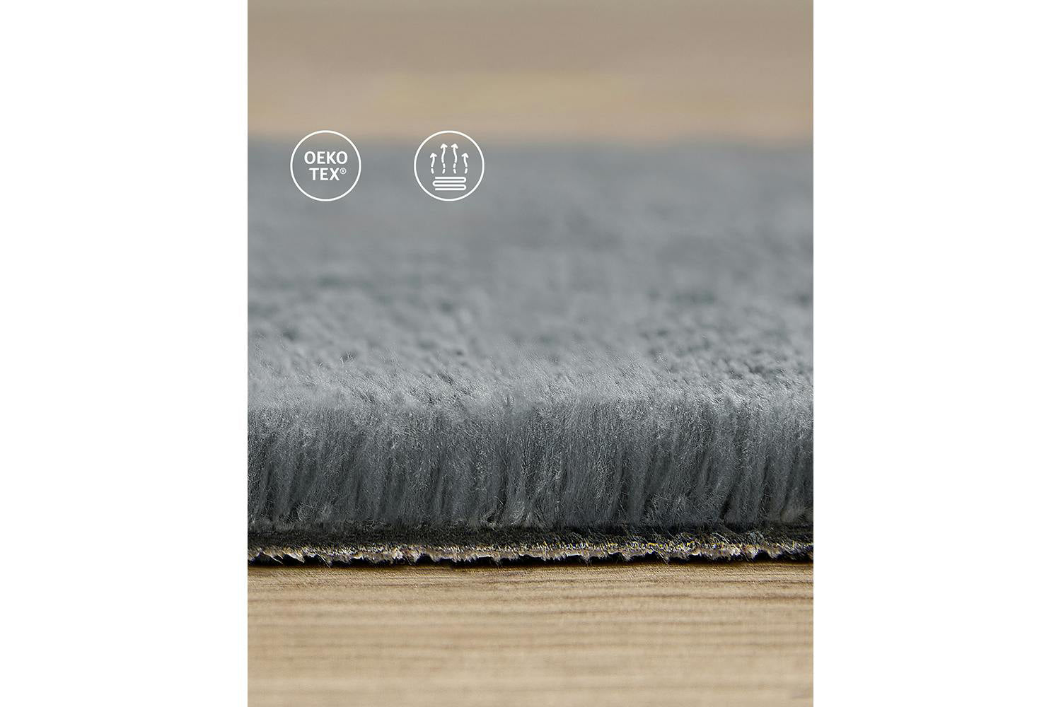 Songmics | Area Rug | Grey | 120 x 170 cm-4