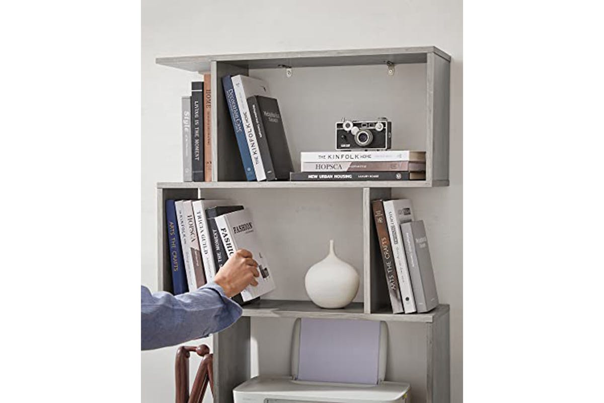 Vasagle Bookcase | 6 Shelves | Greige-6