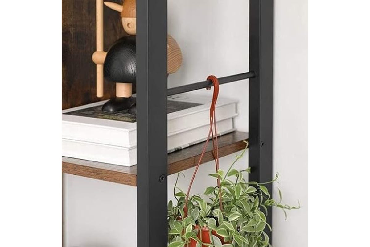 Vasagle Bookcase | 4 Shelves | Rustic Brown-4