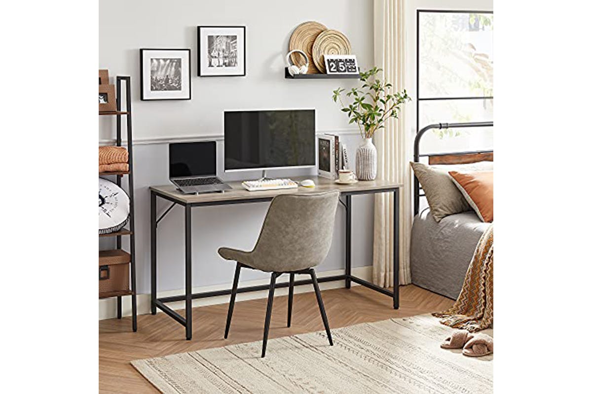 Vasagle Computer Desk | Greige/Black-4