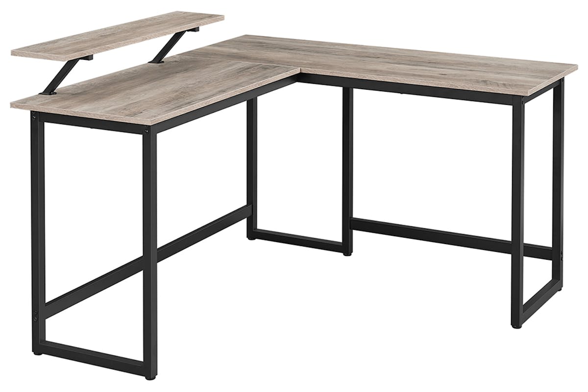 Vasagle L-shaped Computer Desk | Greige