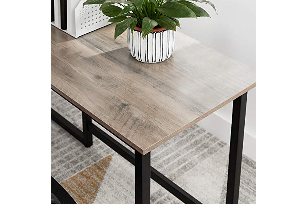 Vasagle L-shaped Computer Desk | Greige-3