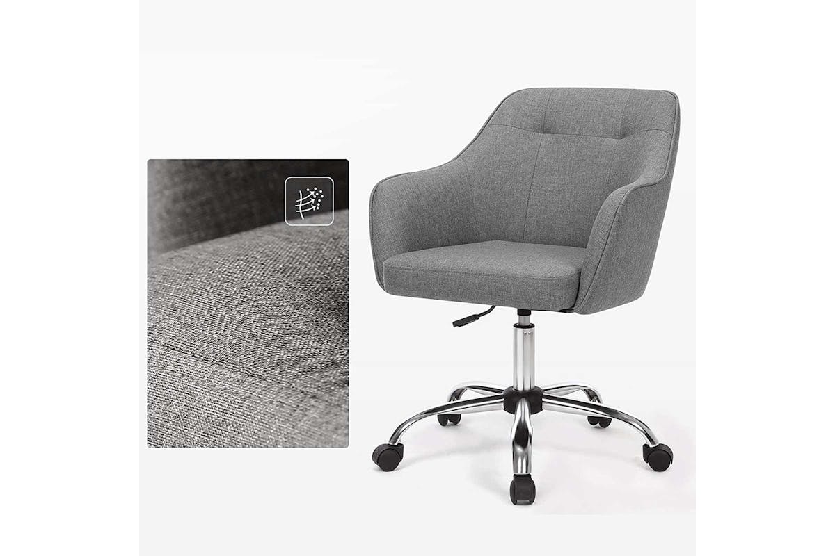 Songmics Office Chair with Adjustable Height | Grey-6