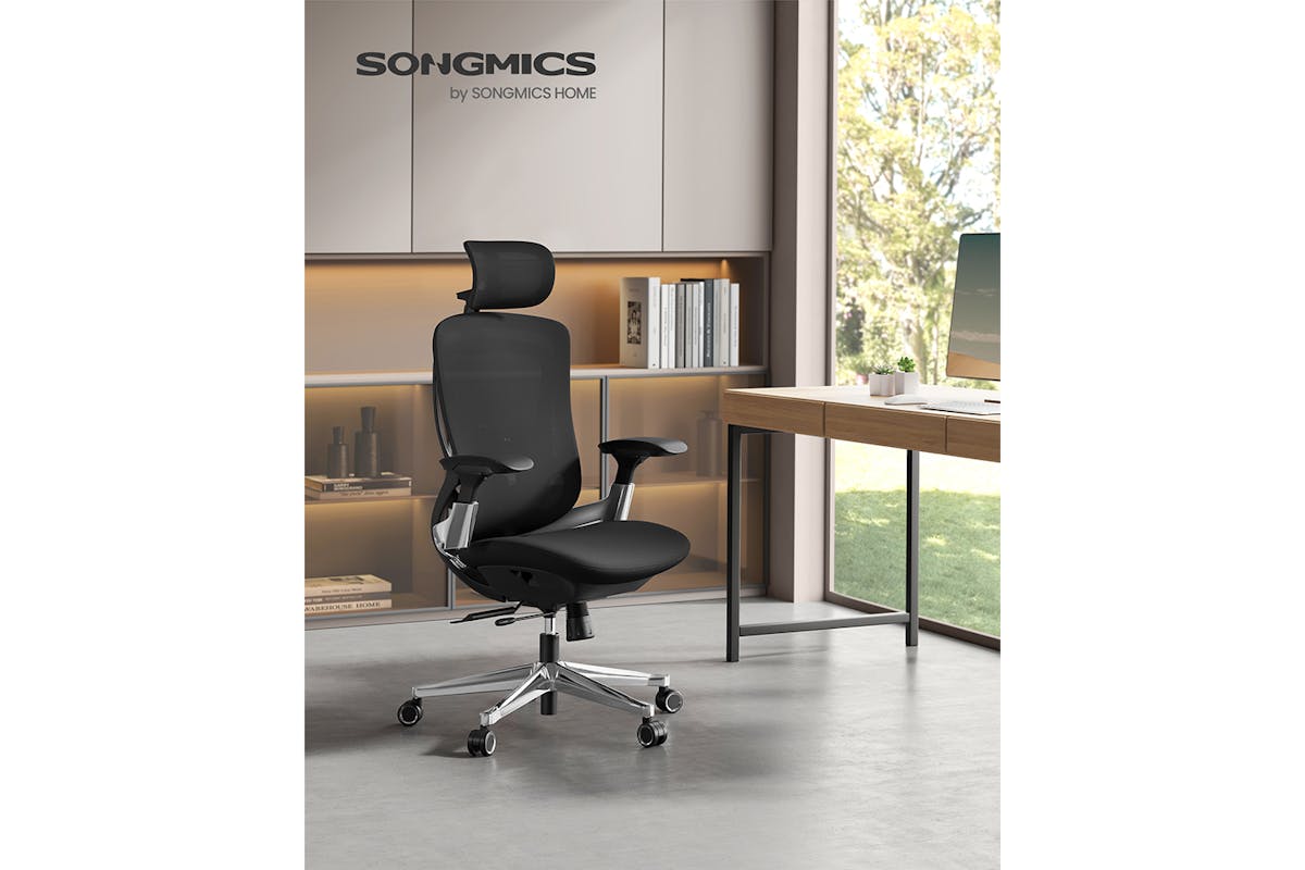 Songmics Ergonomic Office Chair | Ink Black-2
