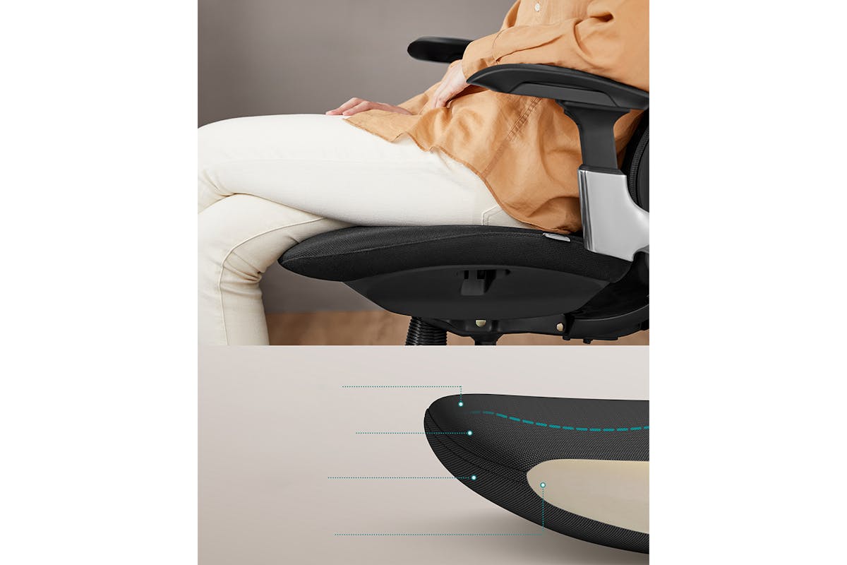 Songmics Ergonomic Office Chair | Ink Black-6