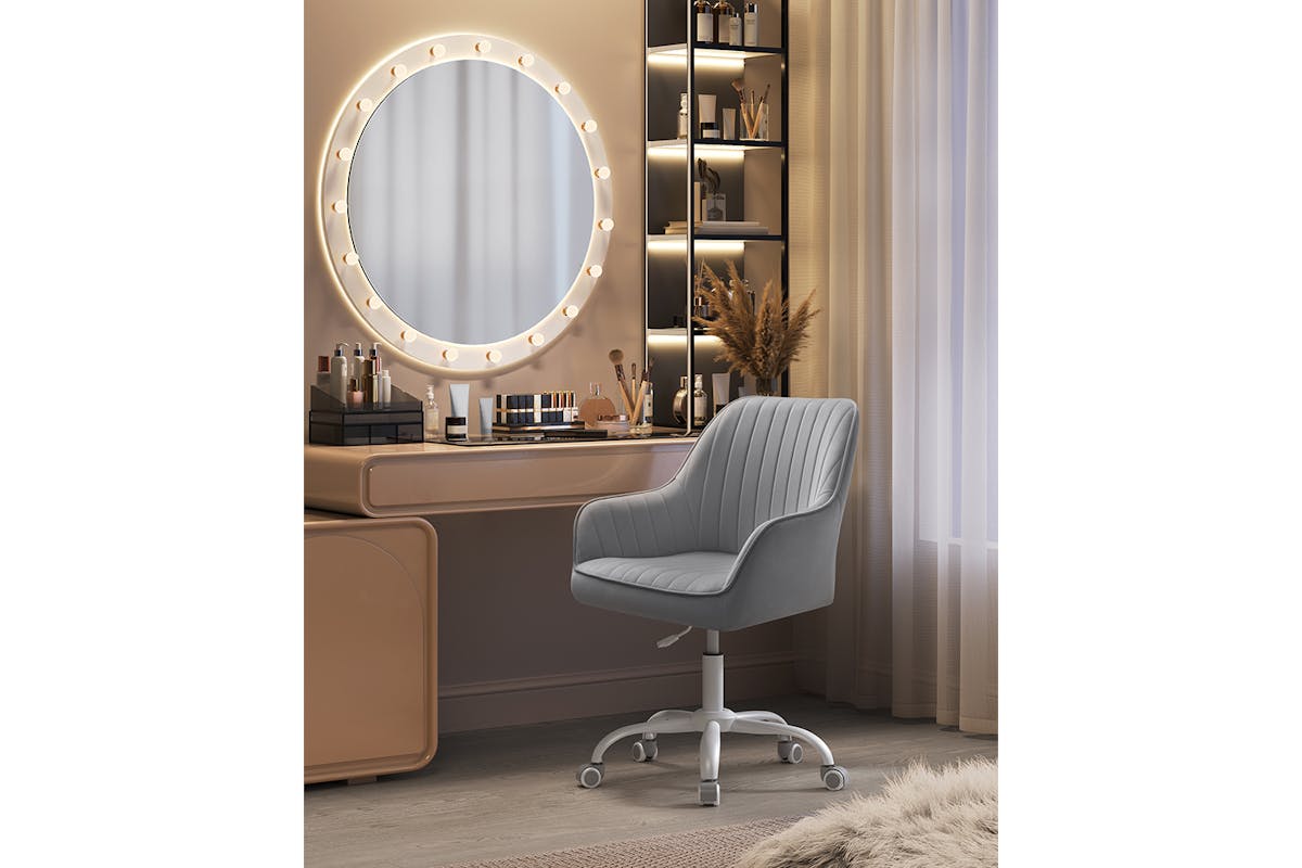 Songmics Adjustable Office Chair | Dove Grey-3