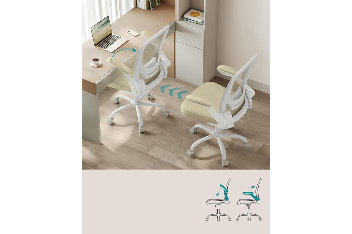 Songmics Ergonomic Office Chair | Oatmeal Beige-3