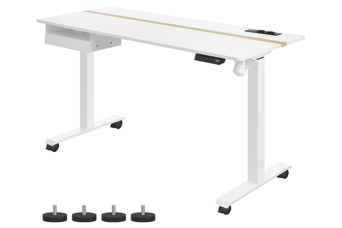 Vasagle Height Adjustable Desk | White