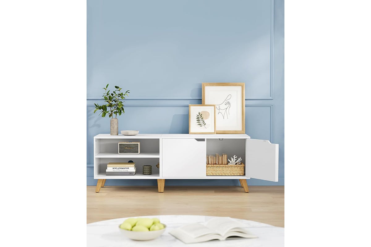 Vasagle TV Unit | White-3