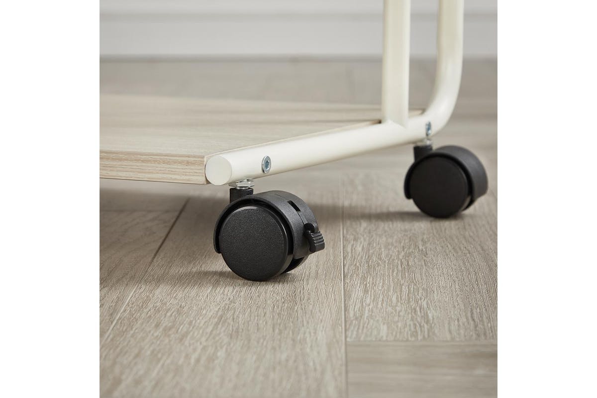 Vasagle End Table | Side Table | Cream White | 55 X 24 X 66cm-7