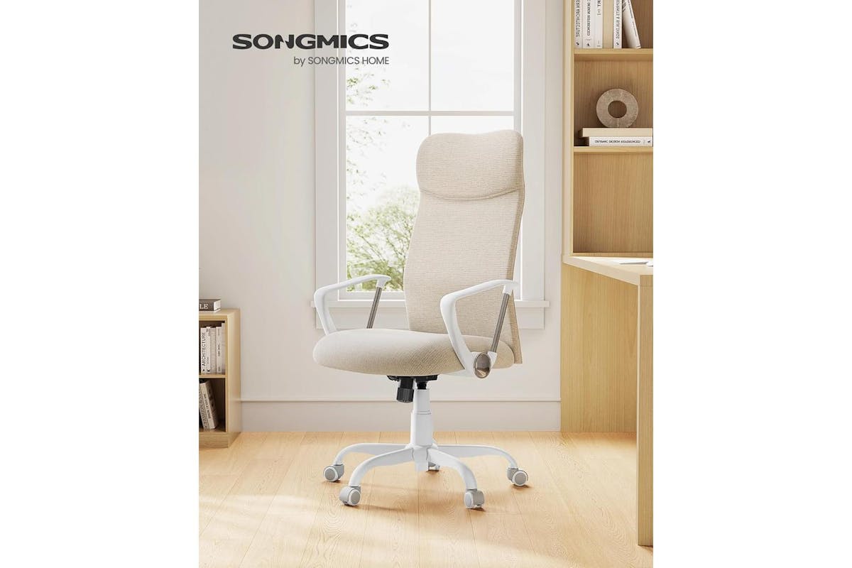 Office Chair | Office Chair | Steel, Foam Padding, Polyester | Adjustable Height-4