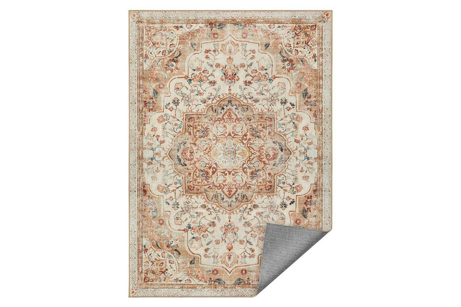 Songmics | Vintage Area Rug | Brown/Beige | 120 x 170 cm