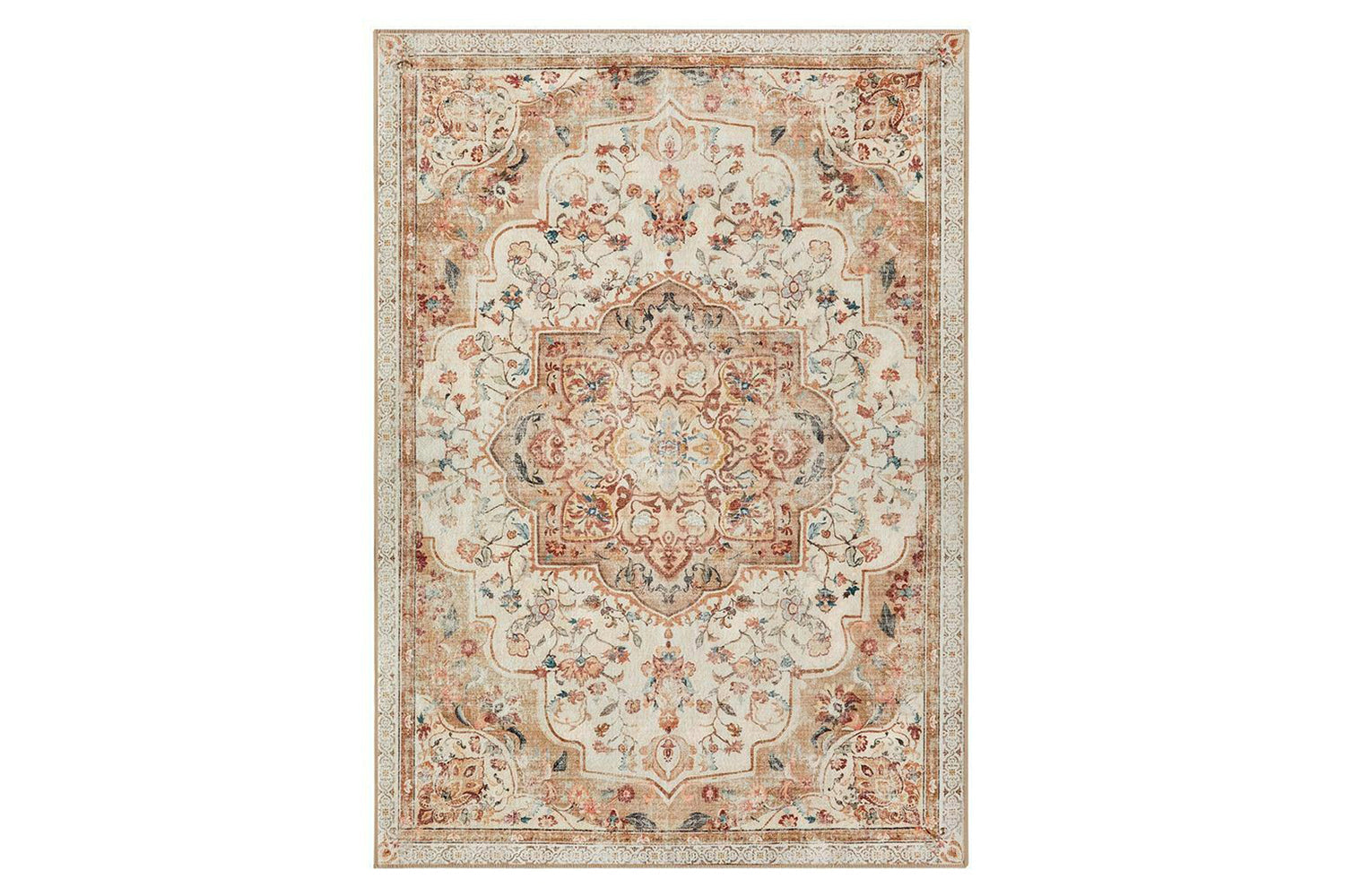 Songmics | Vintage Area Rug | Brown/Beige | 120 x 170 cm-6