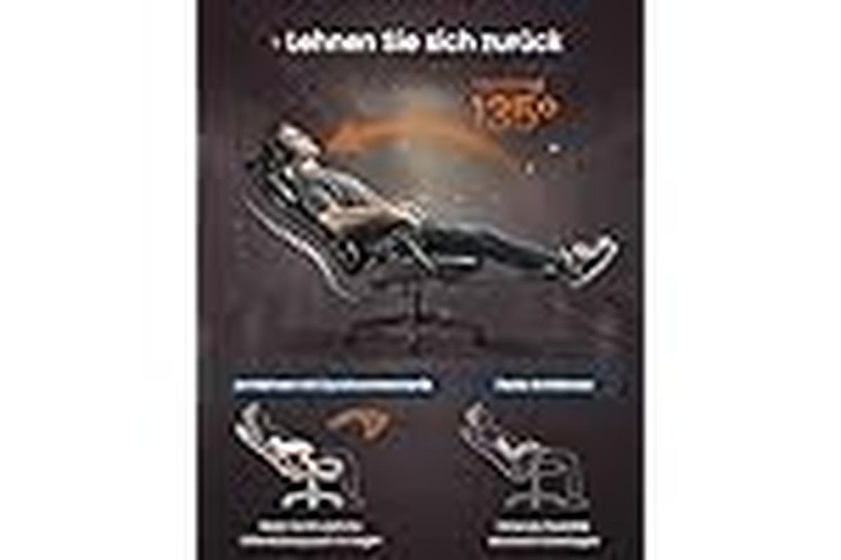 Gaming Chair | Office Chair | Pu Synthetic Leather | Adjustable Height-5