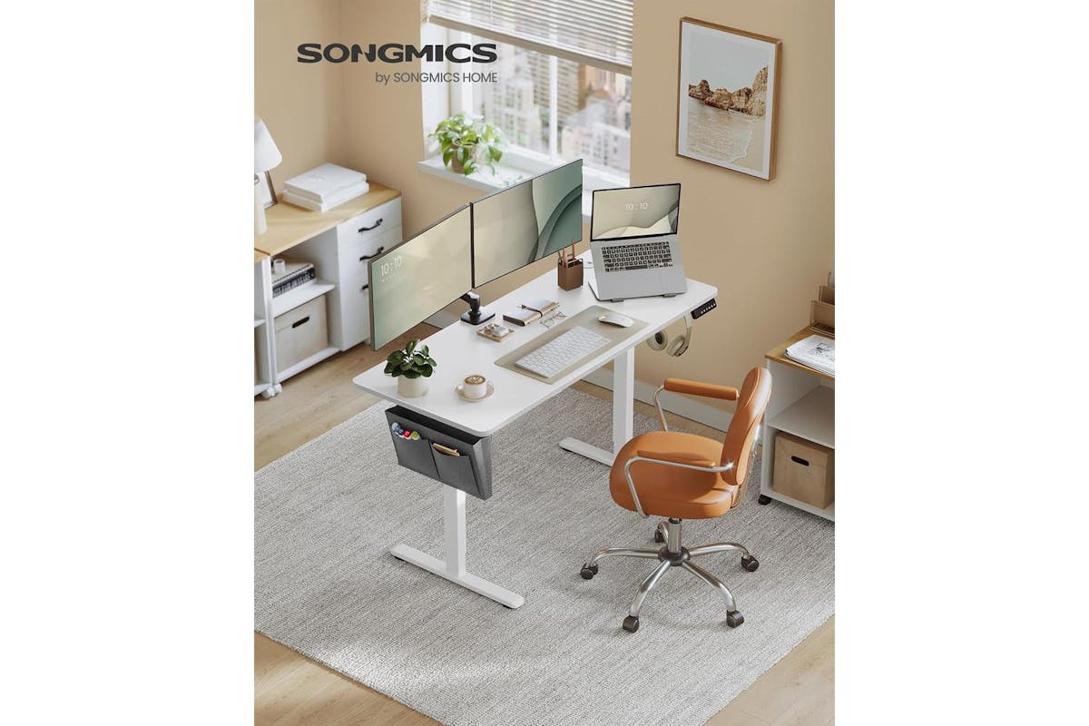 Standing Desk | Electric Desk | Particleboard And Steel | 60 X 140 Cm-3