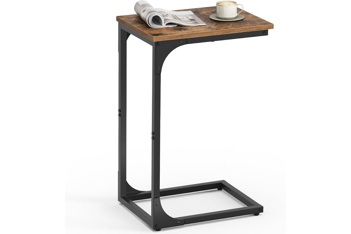 Vasagle End Table | Side Table | Steel And Particleboard | 30 X 40 X 62 Cm