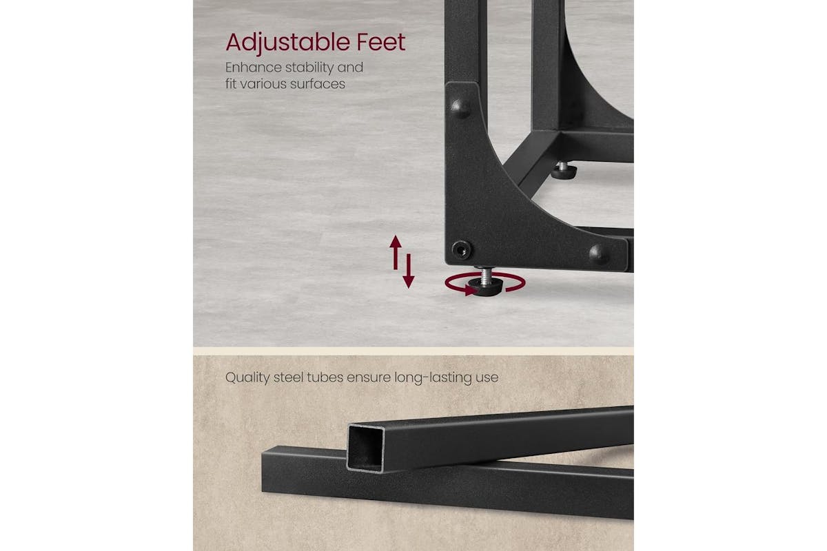 Vasagle End Table | Side Table | Steel And Particleboard | 30 X 40 X 62 Cm-6