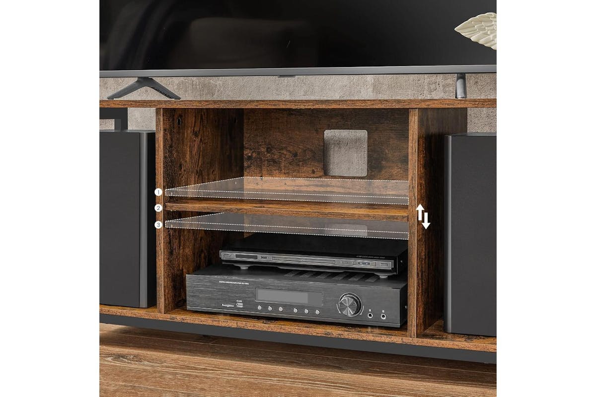 Tv Stand | Tv Unit | Particleboard And Steel | 120 X 40 X 50 Cm-5