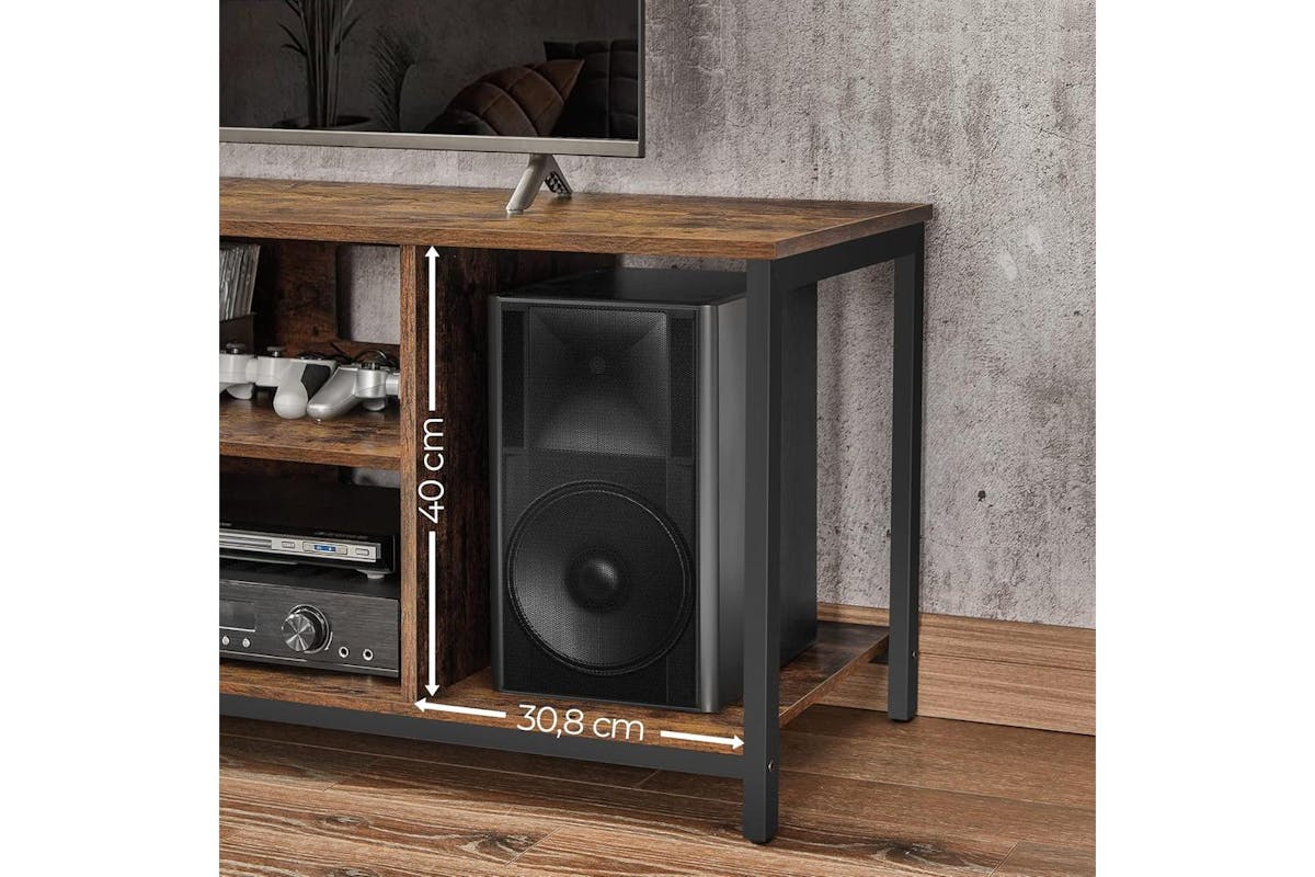 Tv Stand | Tv Unit | Particleboard And Steel | 120 X 40 X 50 Cm-6