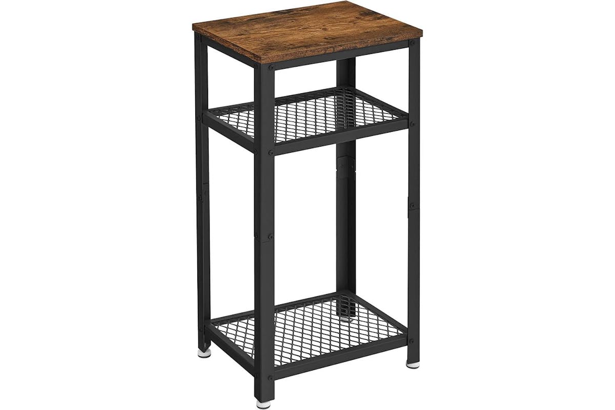 Vasagle End Table | Side Table | Particleboard And Metal | 40 X 30 X 75 Cm