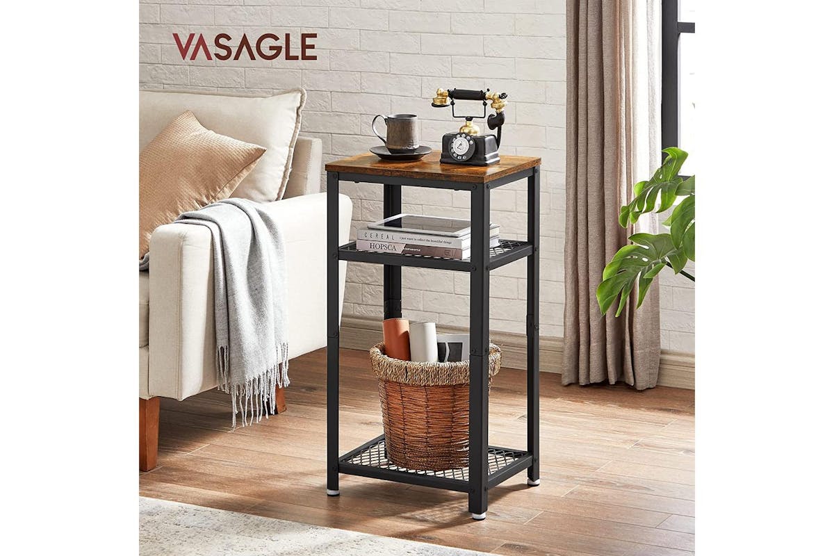 Vasagle End Table | Side Table | Particleboard And Metal | 40 X 30 X 75 Cm-7
