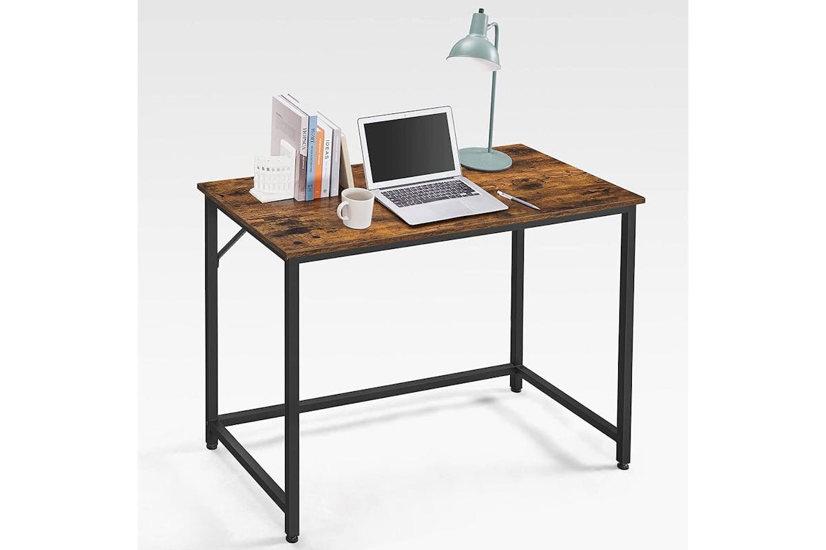 Vasagle Computer Desk | Particleboard And Steel | 100 X 50 Cm-6