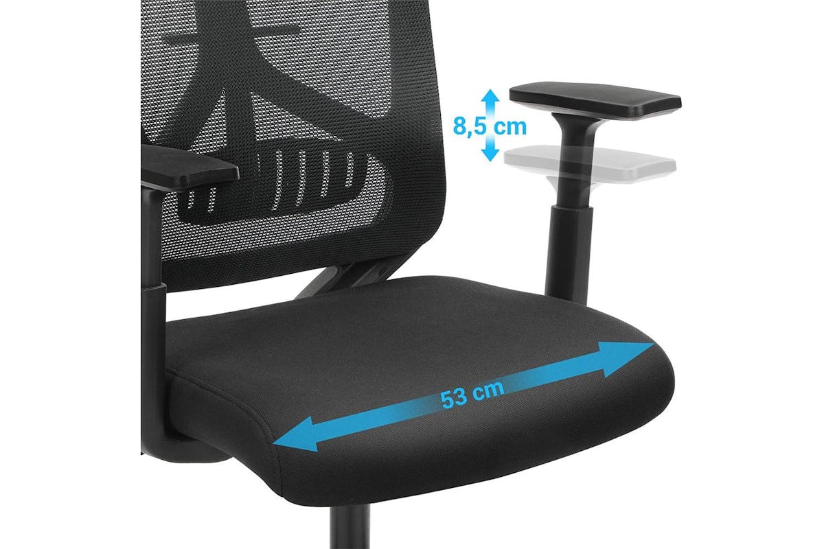 Office Chair | Office Chair | Mesh Fabric | Adjustable Height-6