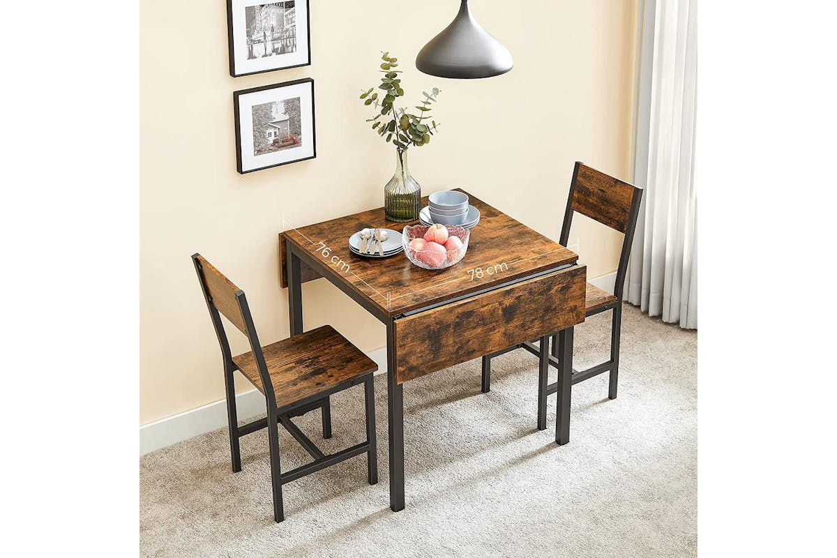 Dinning Table | Dining Table | Particleboard And Steel | 120 X 78 X 76.2 Cm-2