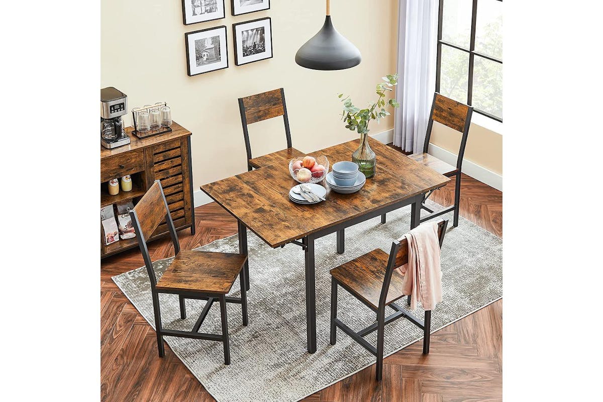 Dinning Table | Dining Table | Particleboard And Steel | 120 X 78 X 76.2 Cm-3