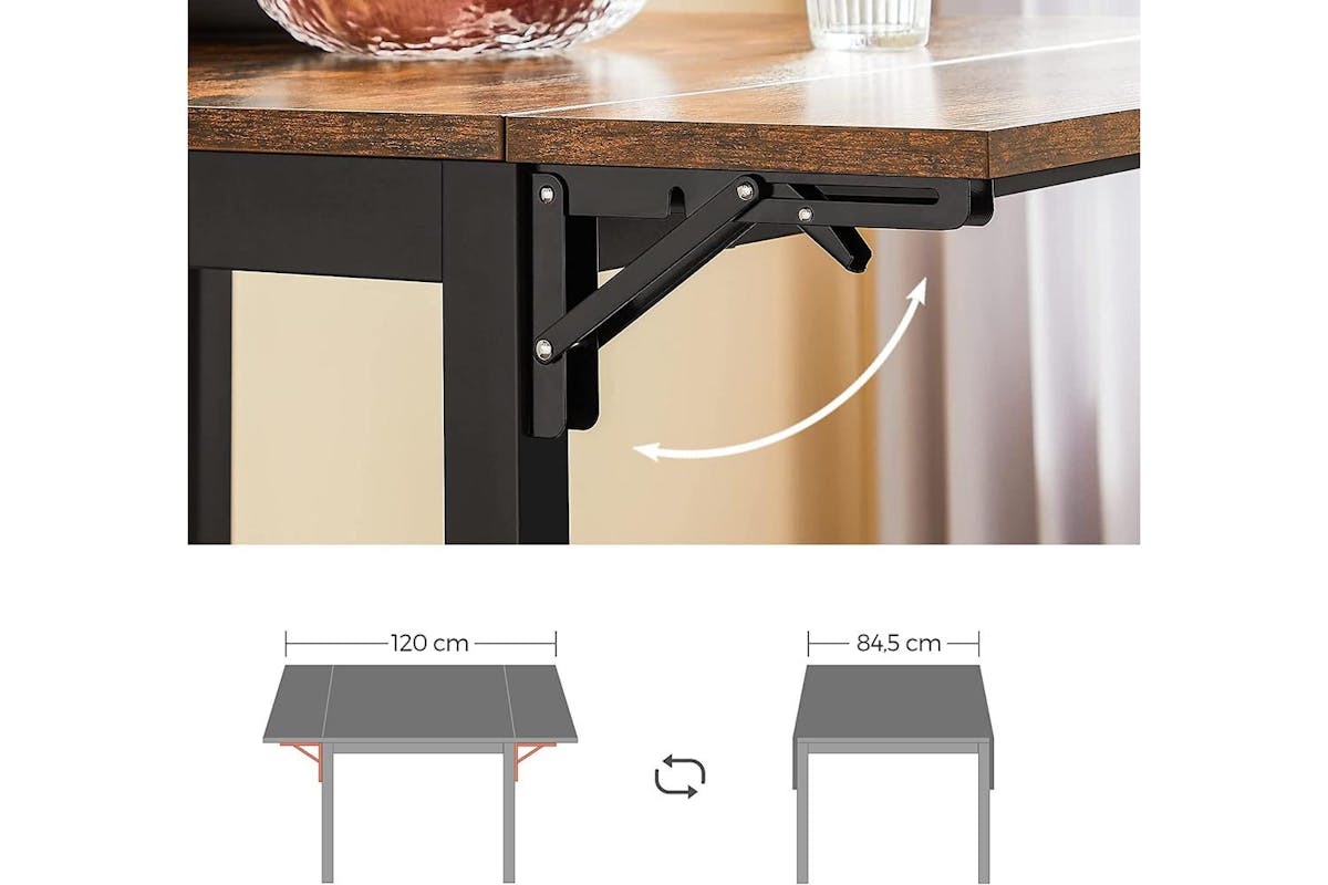 Dinning Table | Dining Table | Particleboard And Steel | 120 X 78 X 76.2 Cm-5