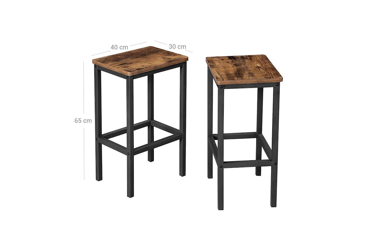Vasagle Bar Stools | Particleboard And Metal | 65 Cm-6