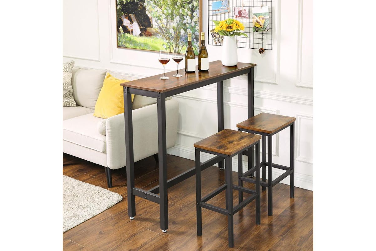 Vasagle Bar Table | Bar Table | Particleboard And Iron | 120cm [Ex-Display - DC250587-000314]-2