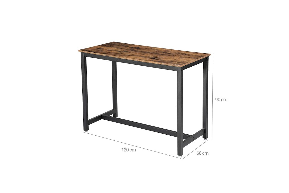 Bartisch | Bar Table | Particleboard And Steel | 120 X 60 X 90 Cm-7