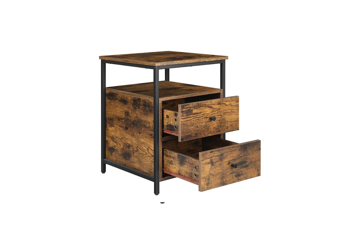 Vasagle End Table | Side Table | Particleboard And Steel | 45 X 45 X 60 Cm-2