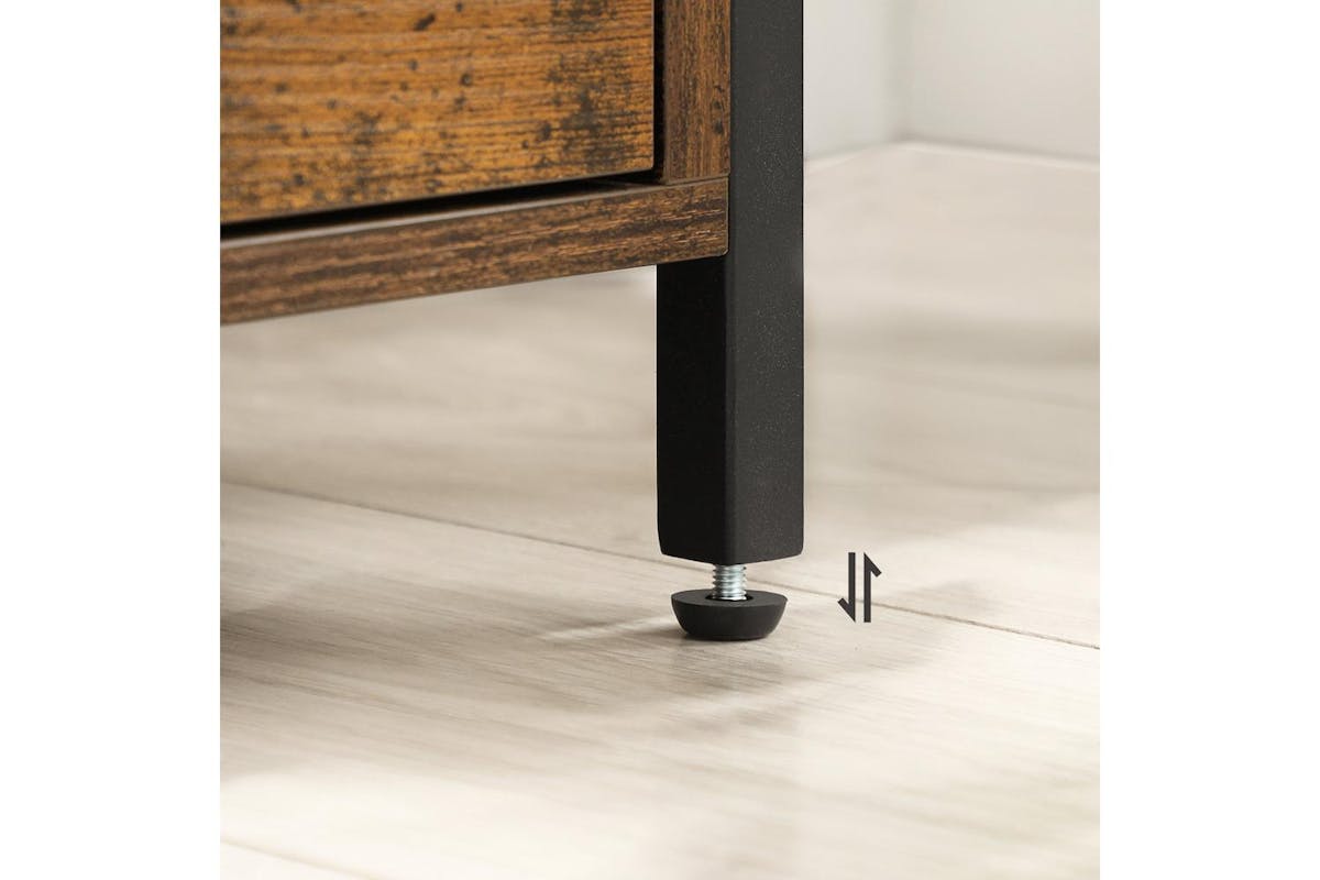 Vasagle End Table | Side Table | Particleboard And Steel | 45 X 45 X 60 Cm-6