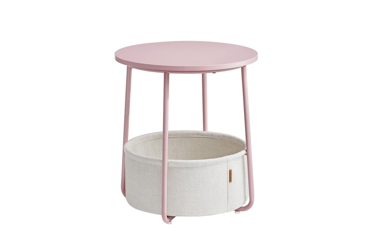 Vasagle End Table | Side Table | Wood Chipboard & Steel | 45 X 50 Cm
