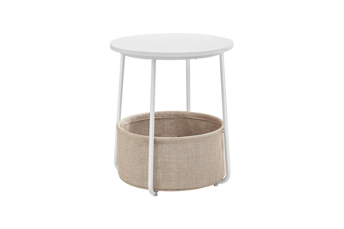 Vasagle End Table | Side Table | Particleboard And Steel | 45 X 50 Cm