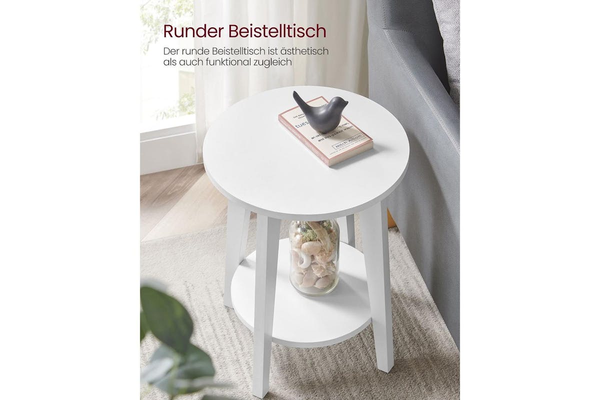 Vasagle End Table | Side Table | Chipboard | 40 X 50 Cm-3