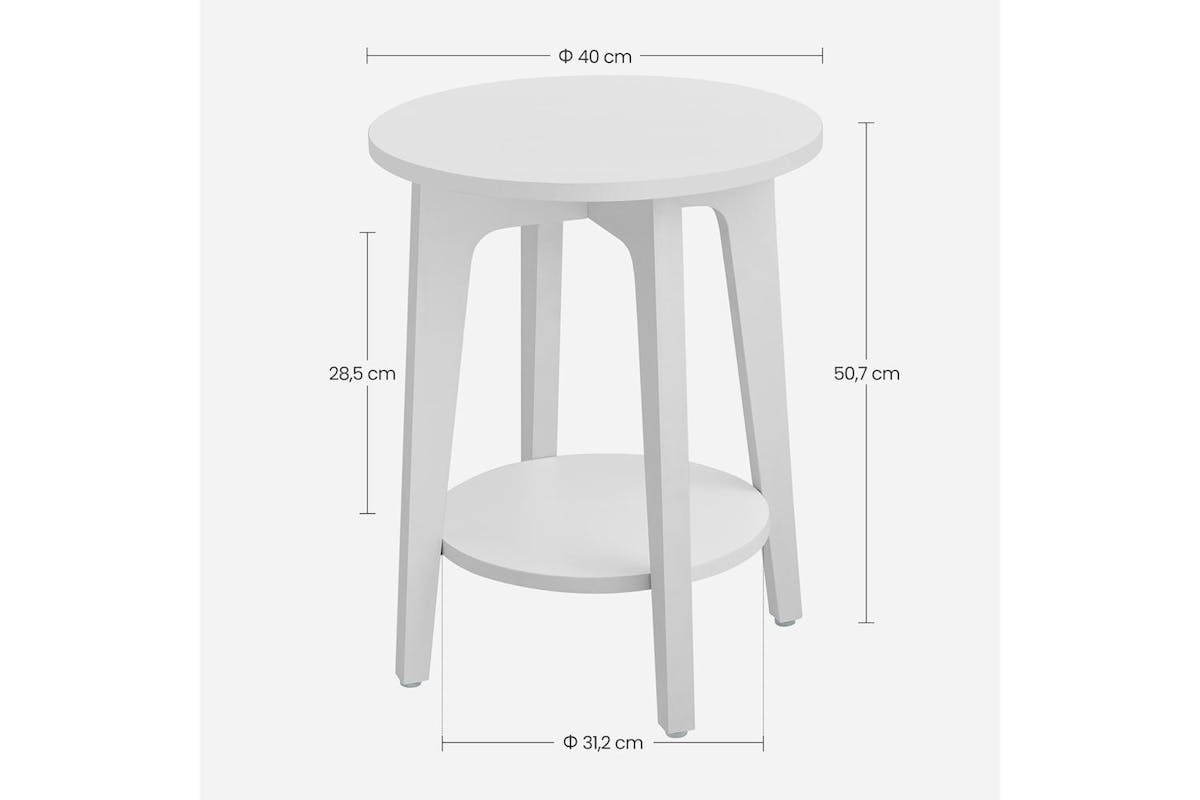 Vasagle End Table | Side Table | Chipboard | 40 X 50 Cm-6