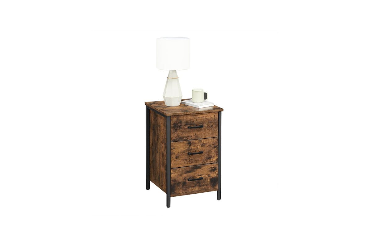 Vasagle End Table | Side Table | Particleboard And Steel | 40 X 40 X 60 Cm-2