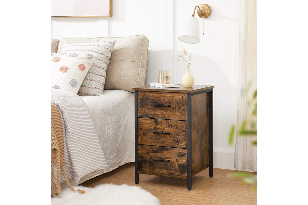 Vasagle End Table | Side Table | Particleboard And Steel | 40 X 40 X 60 Cm-4