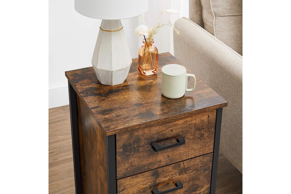 Vasagle End Table | Side Table | Particleboard And Steel | 40 X 40 X 60 Cm-6