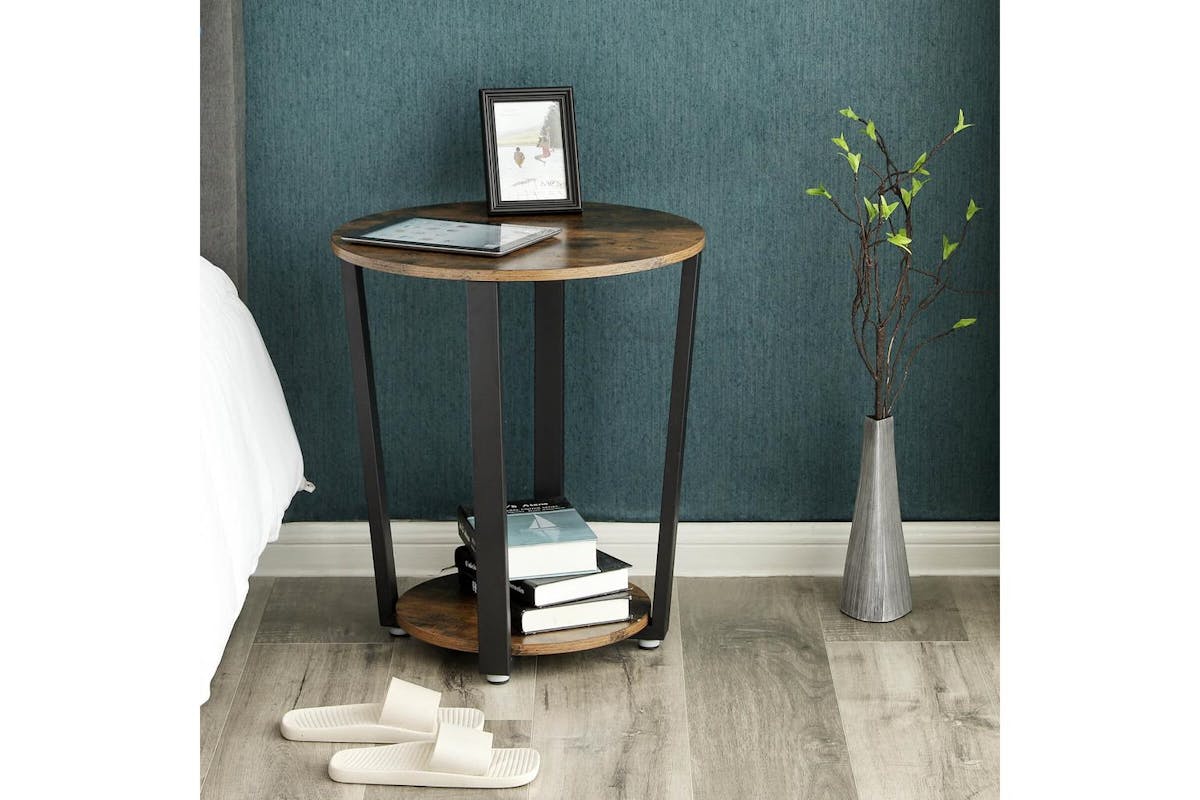 Vasagle End Table | Side Table | Particleboard And Steel | 50 X 57 Cm-4