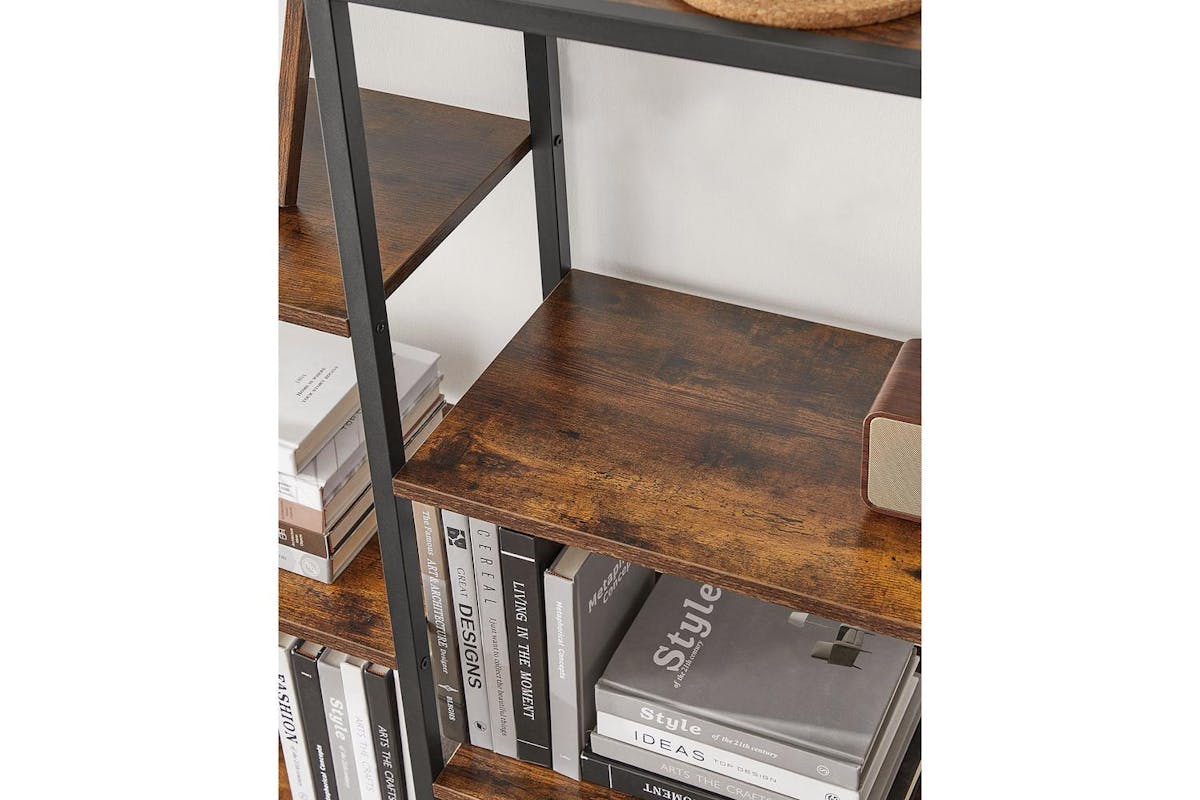 Vasagle Bookcase | Chipboard & Steel | 100 X 30 X 170 Cm-6