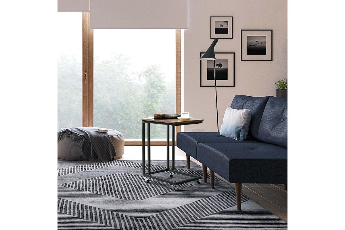 Vasagle End Table | Side Table | Rustic Brown | 50 X 35 X 62 Cm-4
