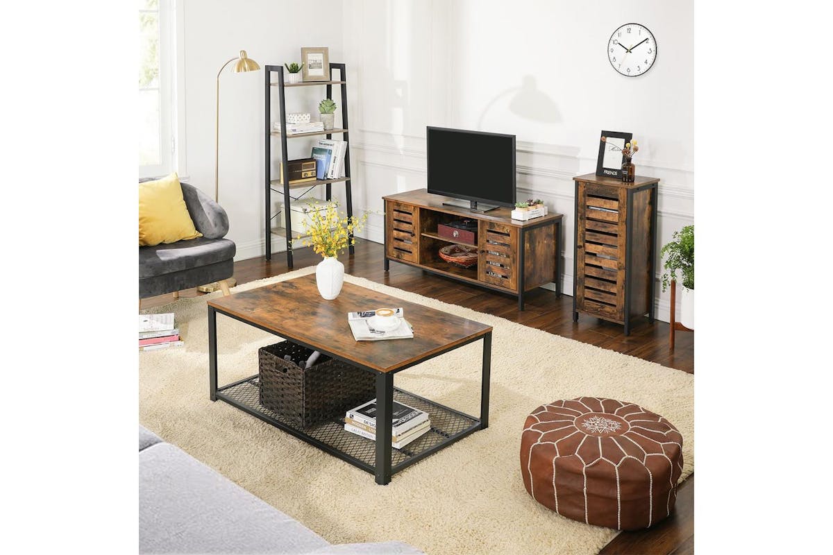 Vasagle Tv Stand | Particleboard & Metal | 110 X 40 X 50 Cm-3
