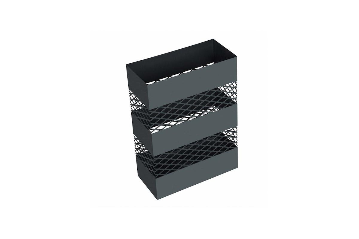 Songmics Umbrella Holder | Powder-coated Steel | Anthracite Grey | 28 X 12 X 41 Cm-2