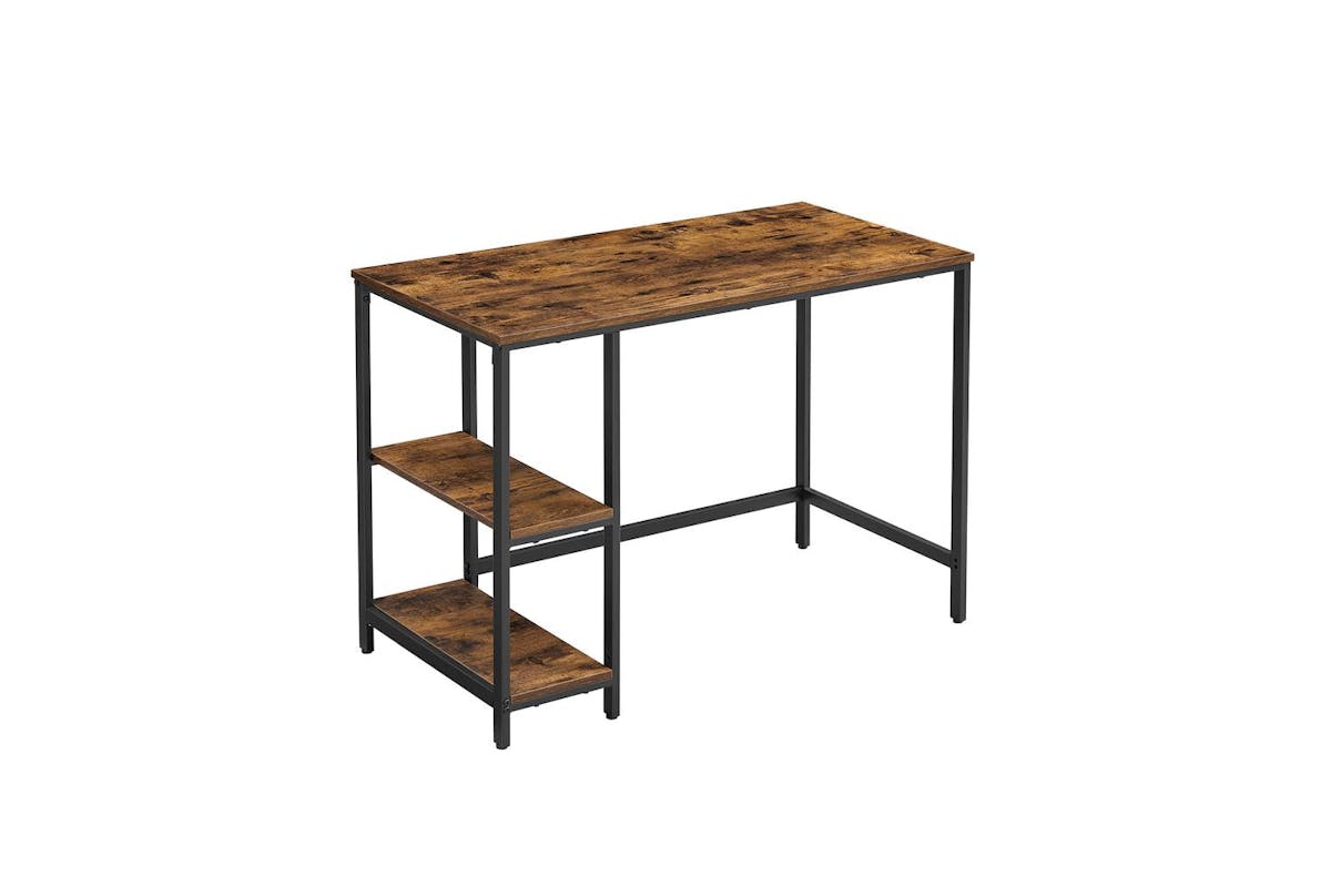 Computer Desk | Home Office Desk | Particleboard And Steel | 100 X 50 Cm